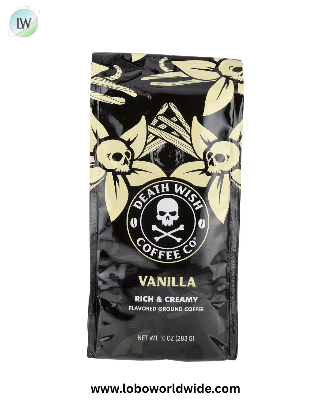 Death Wish Coffee, Ground Coffee, 10 oz (283 g)