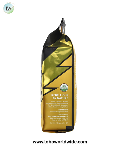 Death Wish Coffee, Ground Coffee, 10 oz (283 g)