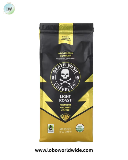 Death Wish Coffee, Ground Coffee, 10 oz (283 g)