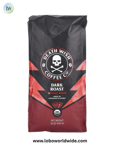 Death Wish Coffee, Whole Bean, 16 oz (454 g)