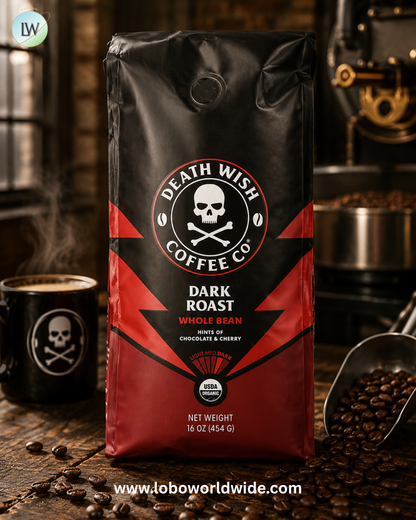 Death Wish Coffee, Whole Bean, 16 oz (454 g)