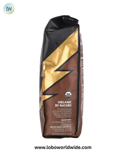 Death Wish Coffee, Whole Bean, 16 oz (454 g)