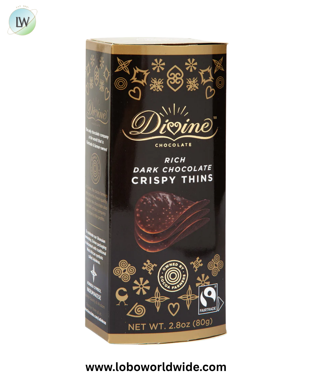 Divine Dark Chocolate - 12ct