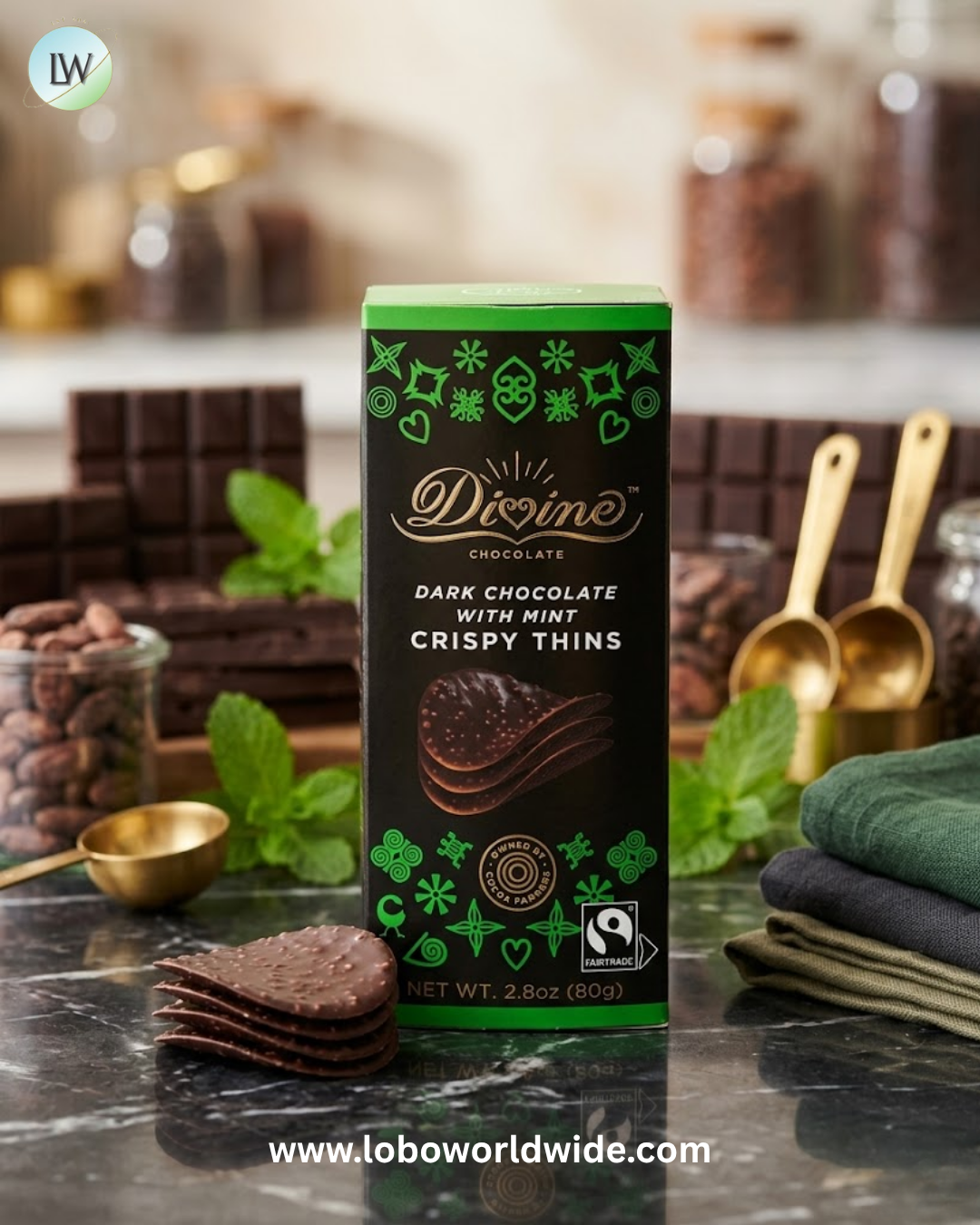Divine Dark Chocolate - 12ct
