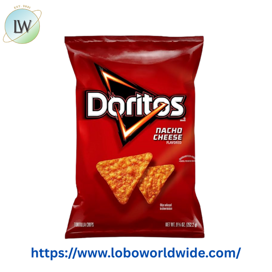 Doritos Nacho Cheese Flavored Tortilla Chips, 9.25 oz Bag