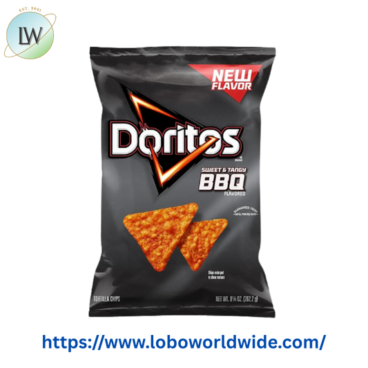 Doritos Sweet & Tangy BBQ Flavored Tortilla Chips, 9.25 oz Bag