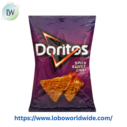 Doritos Tortilla Chips Spicy Sweet Chili Flavored Snack Chips, 9.25 Ounce Bag