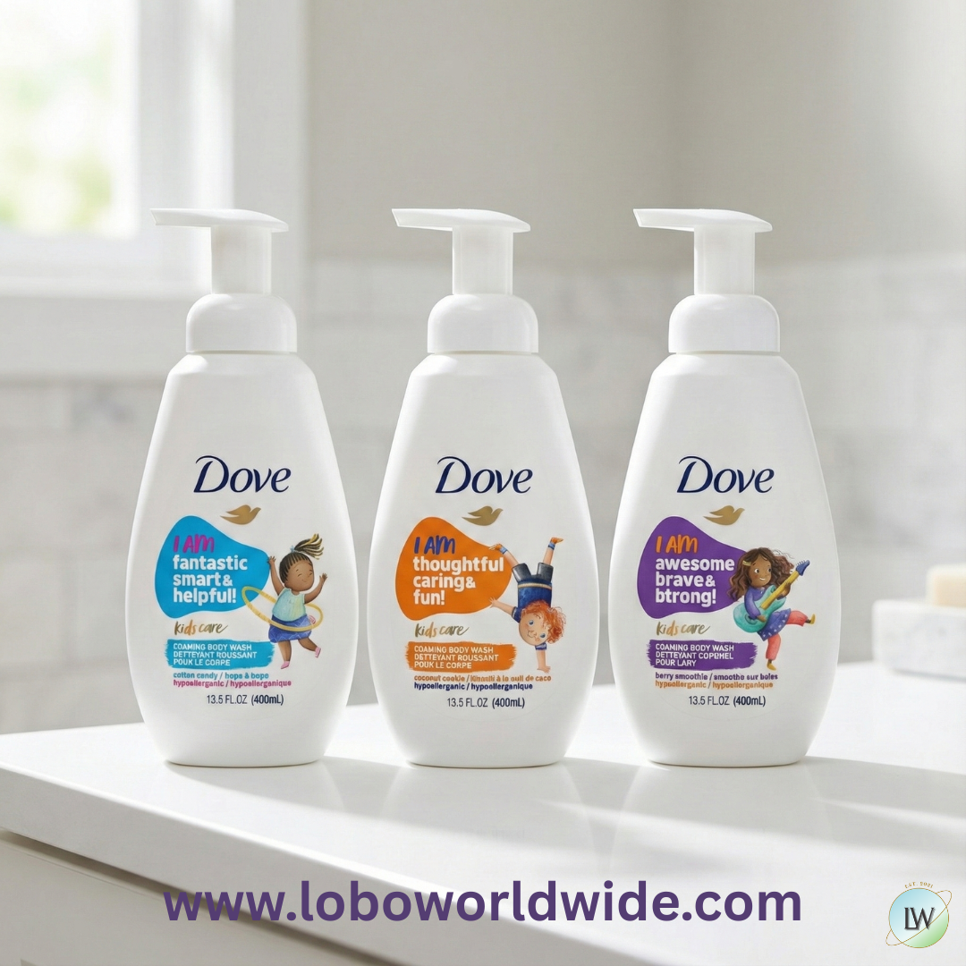 Dove Kids Care Foaming Body Wash, Variety Pack (13.5 fl. oz, 3 pk.)