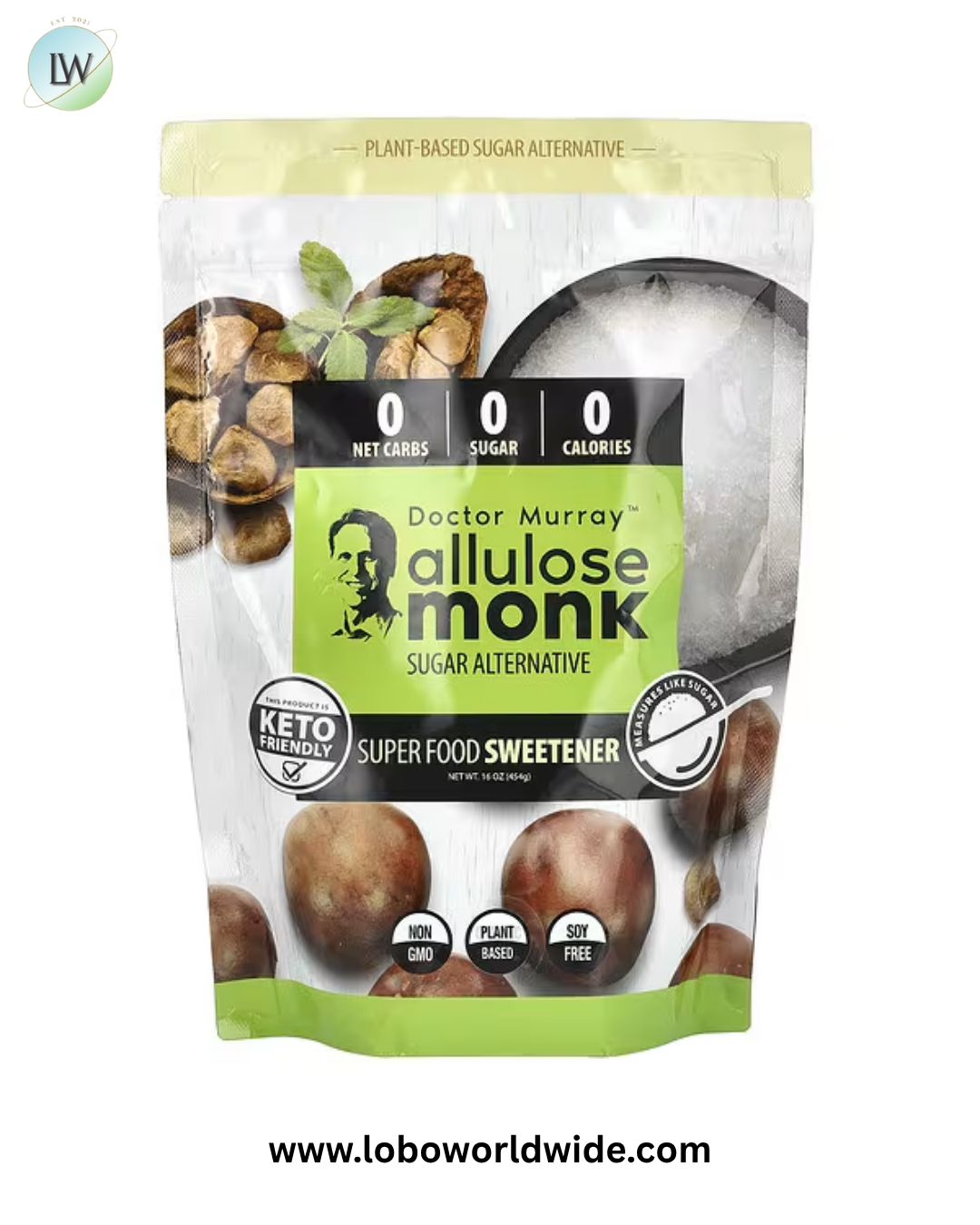 Dr. Murray's, Allulose Monk, Sugar Alternative