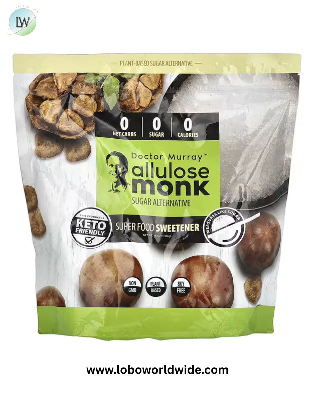 Dr. Murray's, Allulose Monk, Sugar Alternative