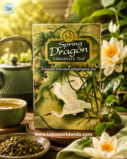 Dragon Herbs, Spring Dragon Longevity Tea™, Caffeine Free, 20 Tea Bags, 1.8 oz (40 g)