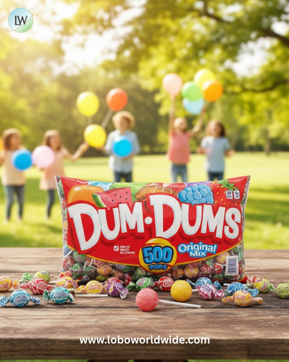 Dum Dum Original Mix Pops, 500 pcs.