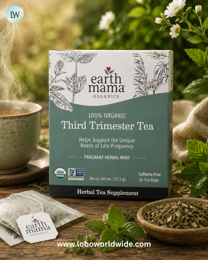 Earth Mama, Organics, Caffeine Free, 16 Tea Bags