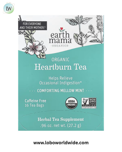 Earth Mama, Organics, Caffeine Free, 16 Tea Bags