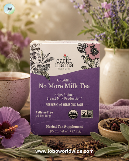 Earth Mama, Organics, Caffeine Free, 16 Tea Bags