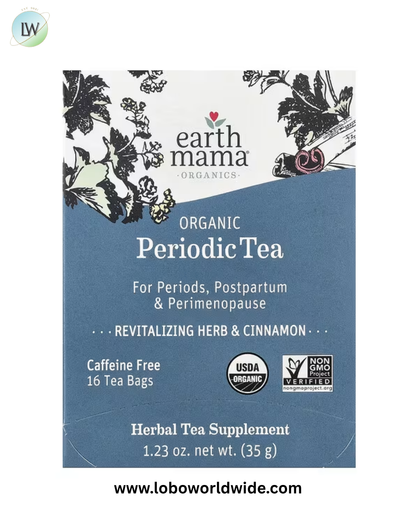Earth Mama, Organics, Caffeine Free, 16 Tea Bags