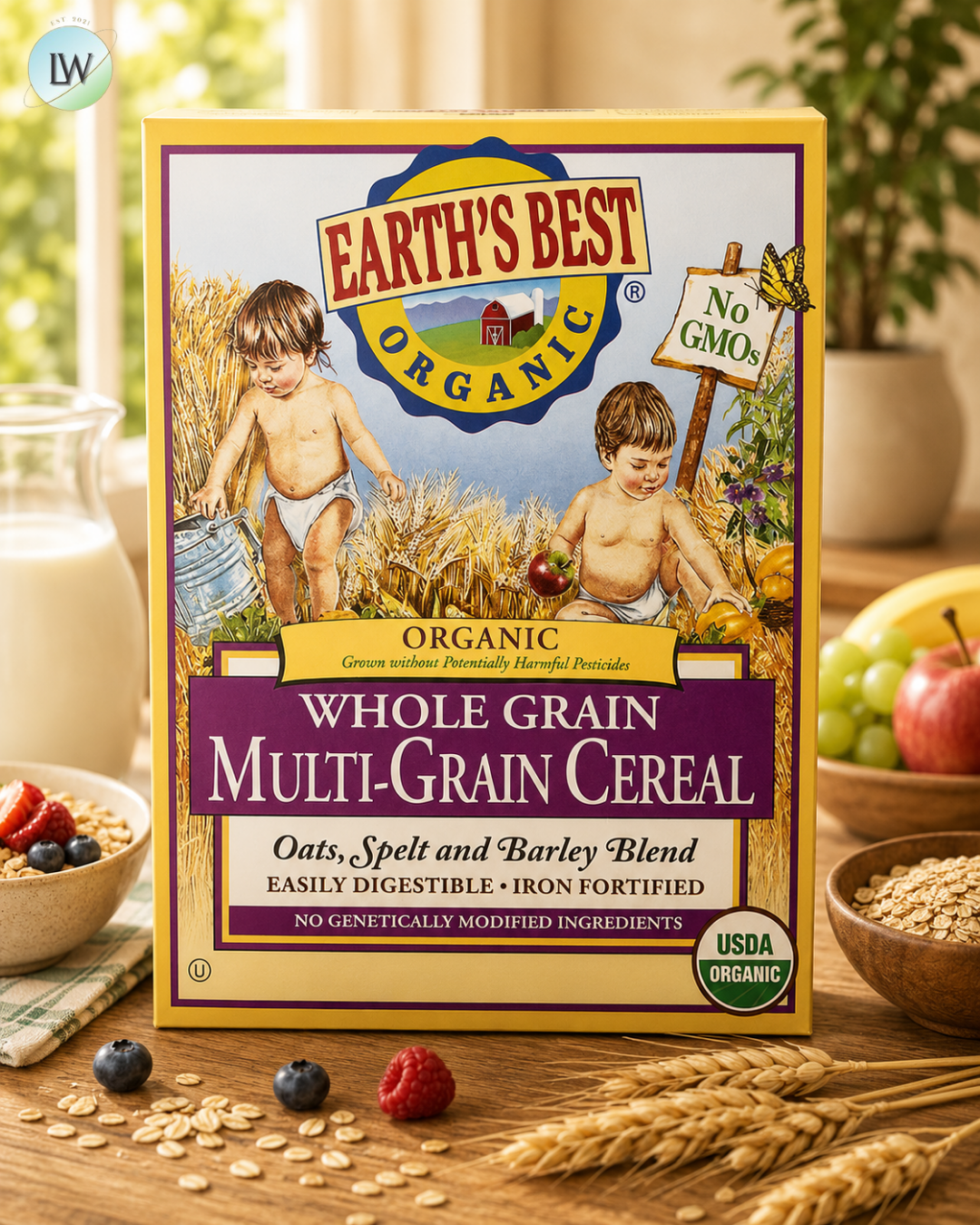 Earth's Best, Organic Whole Grain Cereal, 8 oz (227 g)