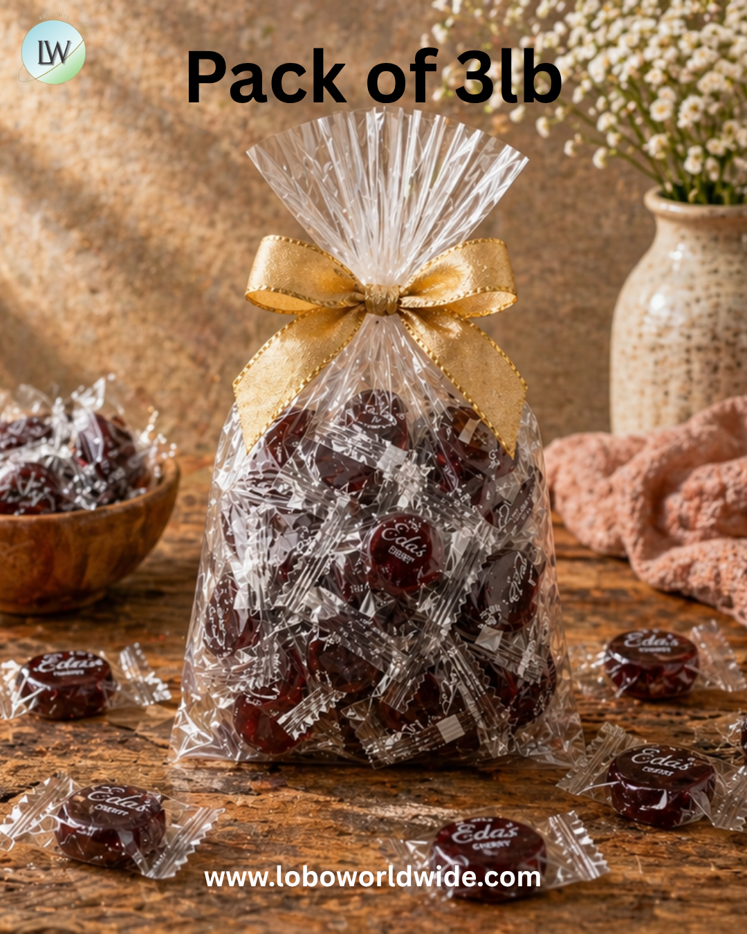 Eda's Cherry Sugar Free Candy
