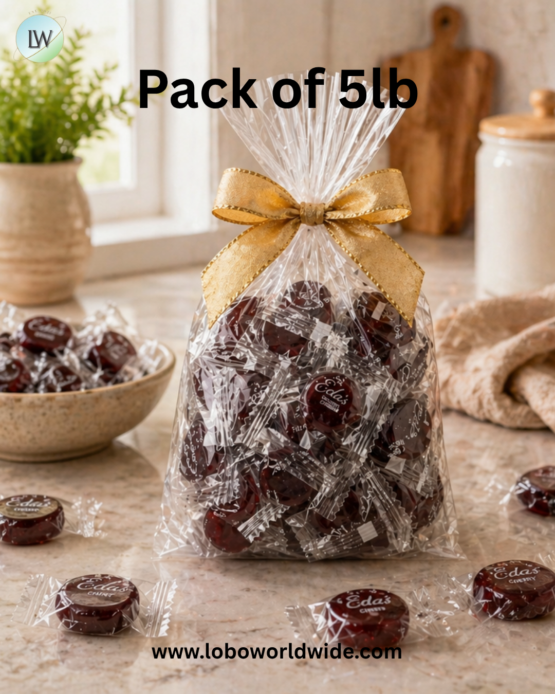 Eda's Cherry Sugar Free Candy