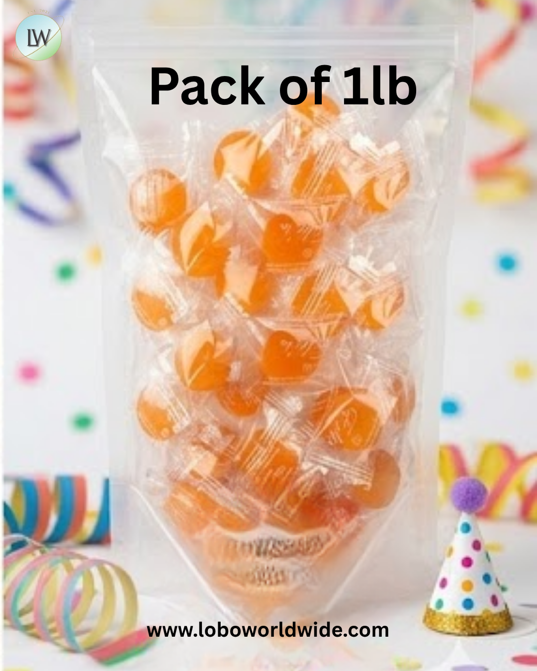 Eda's Peach Sugar Free Candy