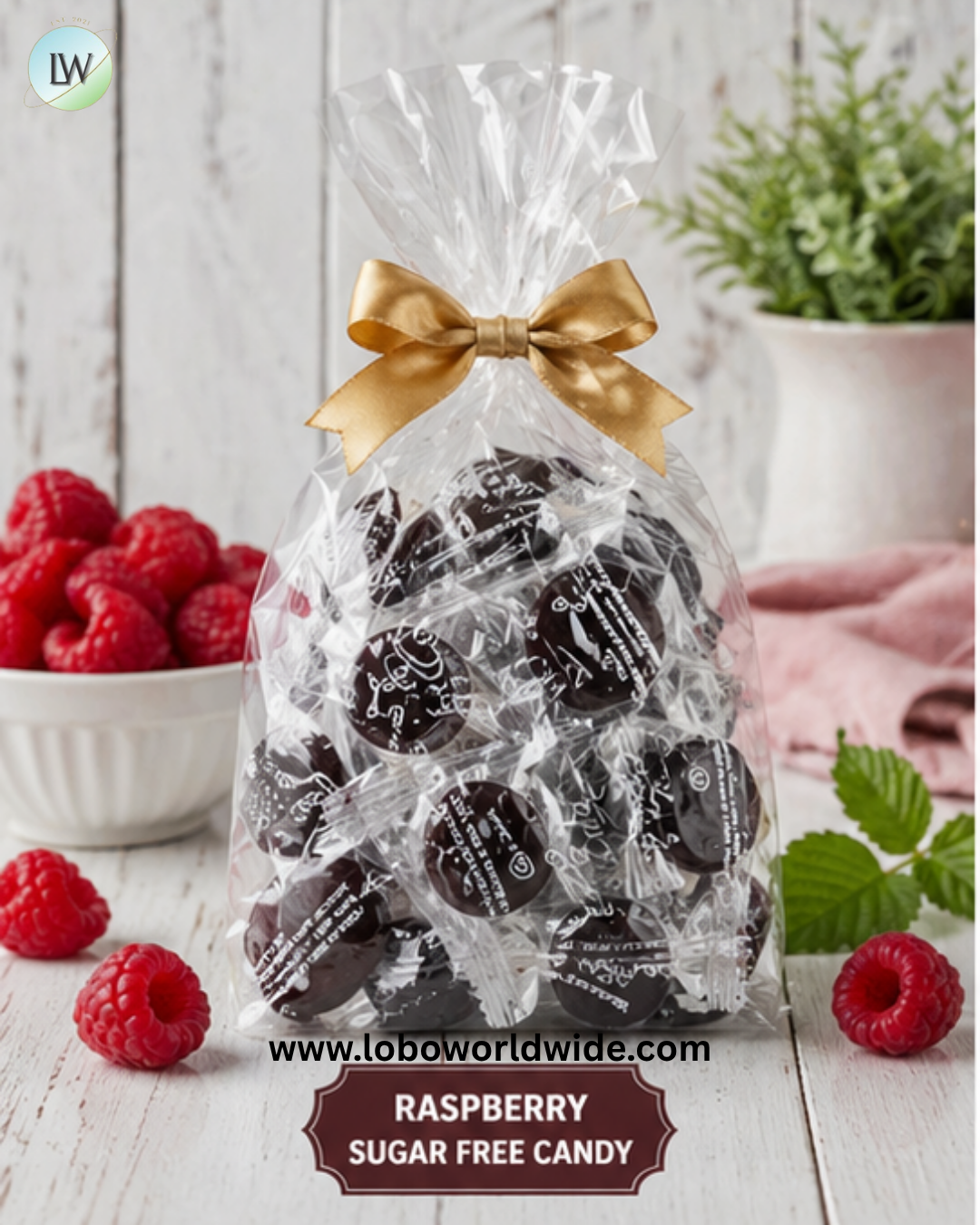 Eda's Raspberry Sugar Free Candy