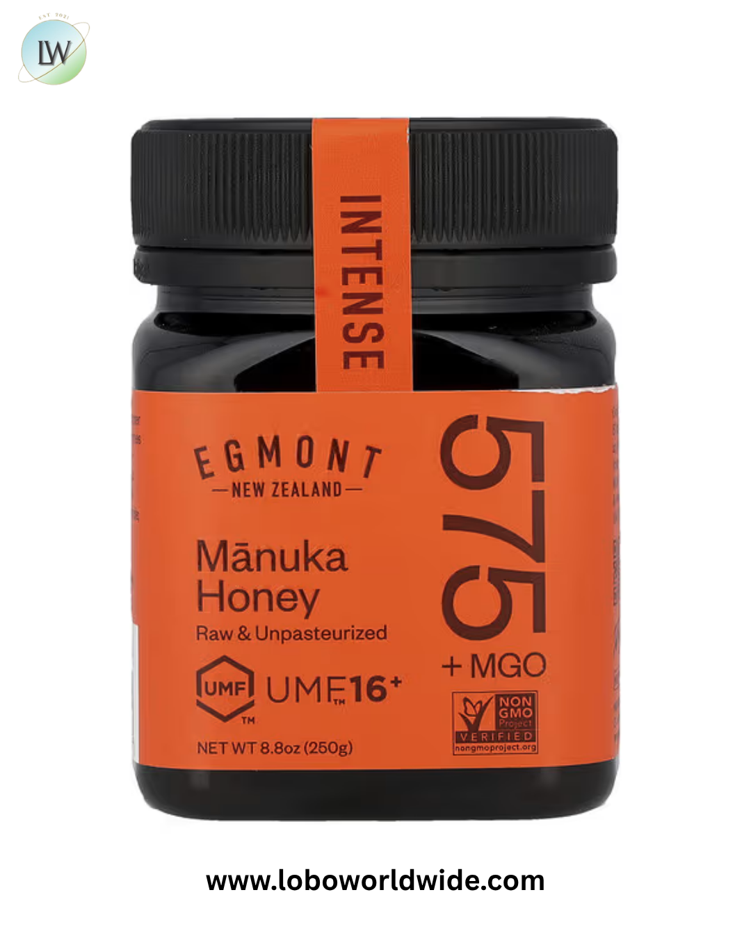 Egmont Honey, Manuka Honey, Raw & Unpasteurized, UMF™ 16+, MGO 575+