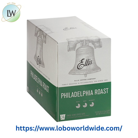 Ellis Philadelphia Roast Coffee Single Serve Cups - 24/Box