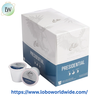 Ellis Coffee Single Serve Cups – 96/Case (Various Flavours)