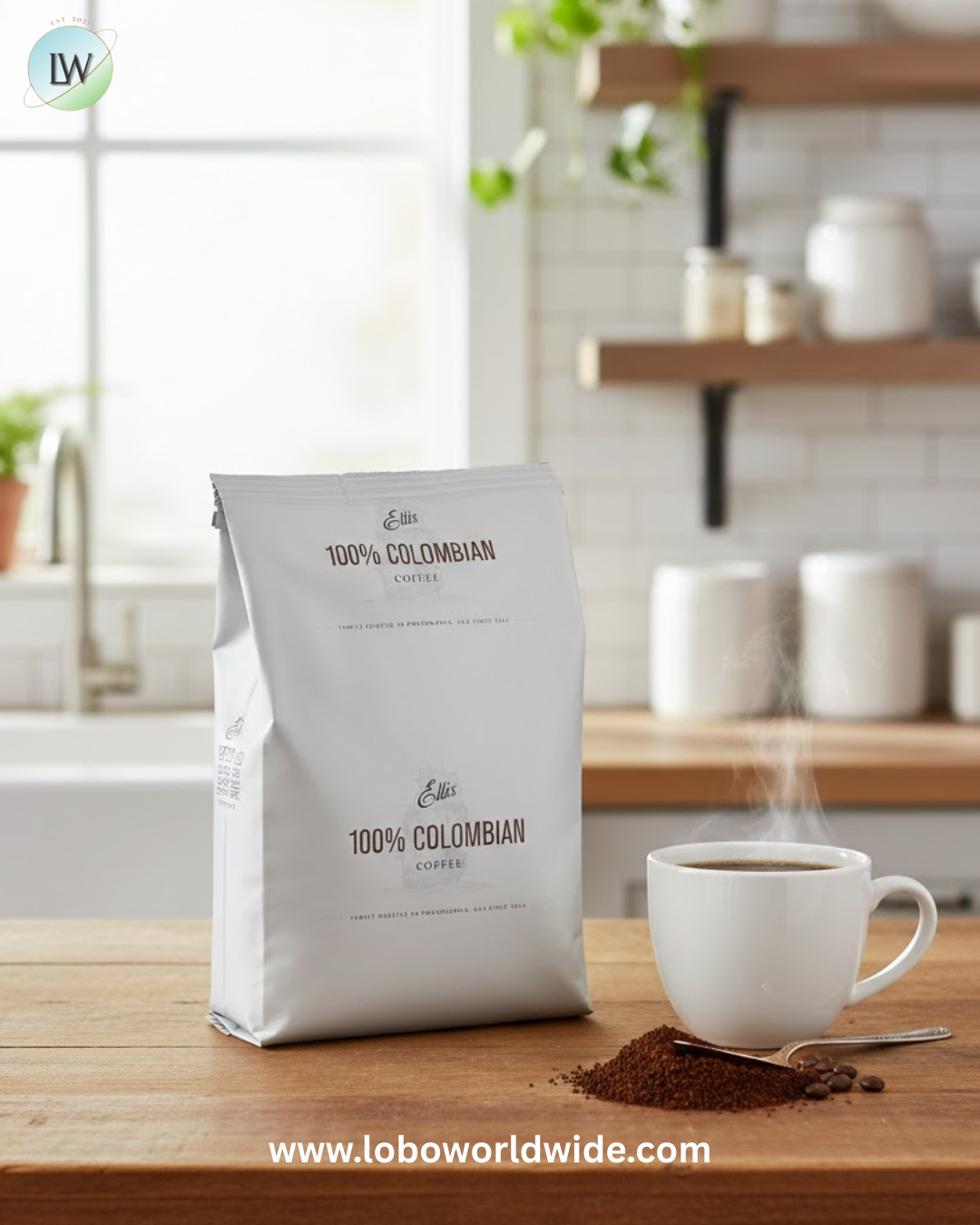 Ellis Whole Bean Coffee 2 lb. (Various Flavours)