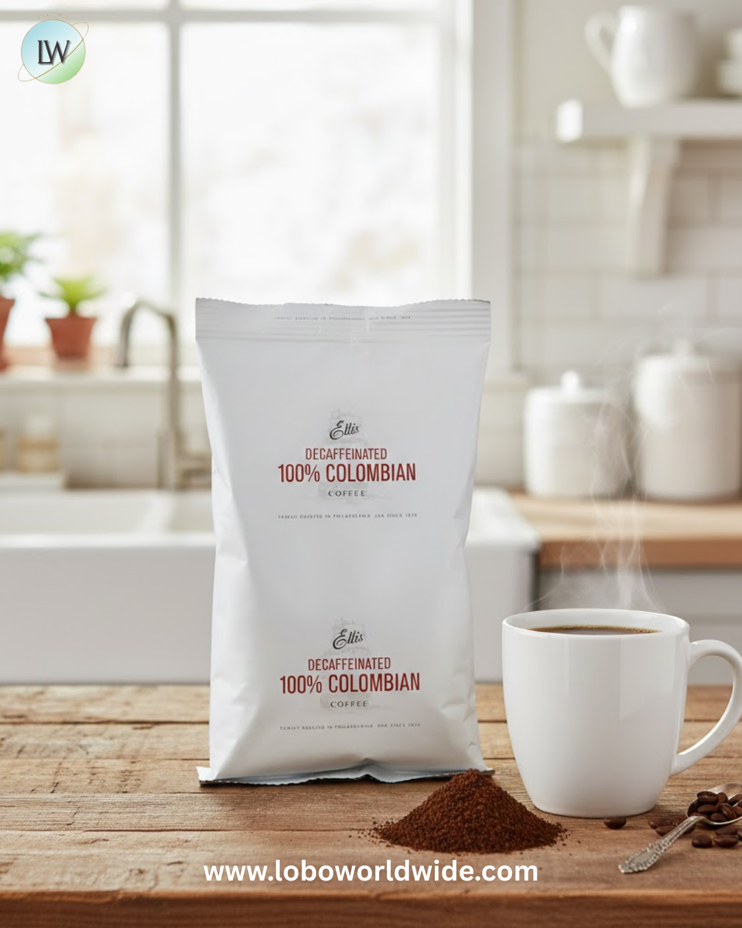 Ellis Coffee Packet – 2 oz. & 2.5 oz. (Various Flavours)