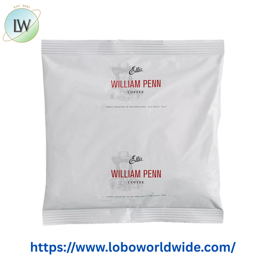 Ellis 6 oz. William Penn Regular Coffee Packet - 48/Case