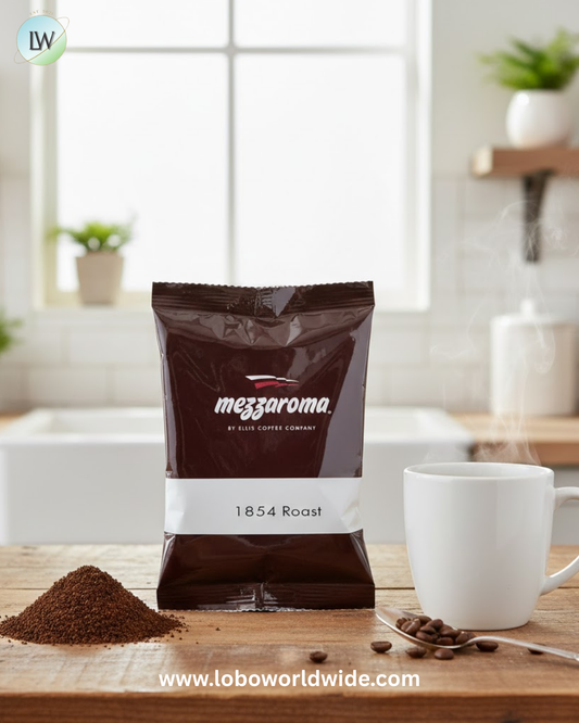 Ellis Mezzaroma 2.5 oz. Coffee Packet - 24/Case (various flavours)