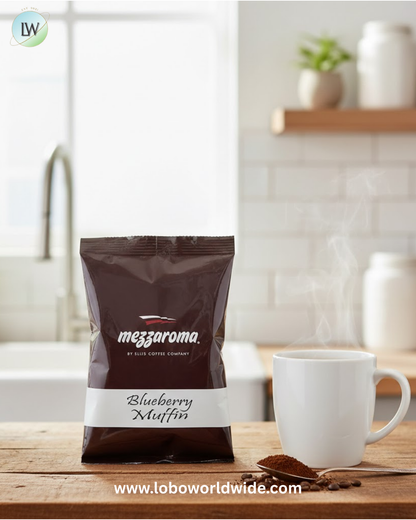 Ellis Mezzaroma 2.5 oz. Coffee Packet - 24/Case (various flavours)