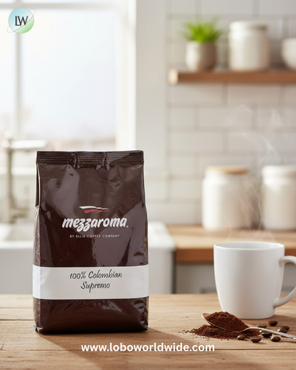 Ellis Mezzaroma 2.5 oz. Coffee Packet - 24/Case (various flavours)