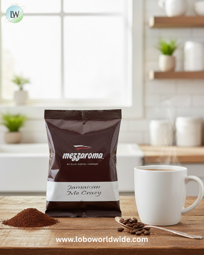 Ellis Mezzaroma 2.5 oz. Coffee Packet - 24/Case (various flavours)