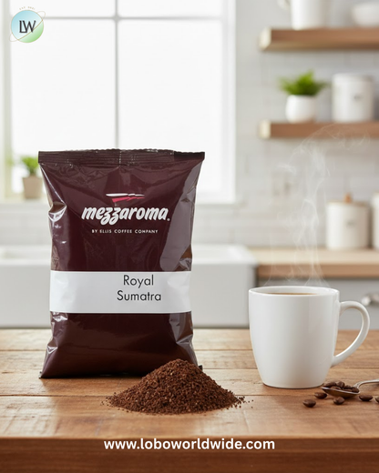 Ellis Mezzaroma 2.5 oz. Coffee Packet - 24/Case (various flavours)