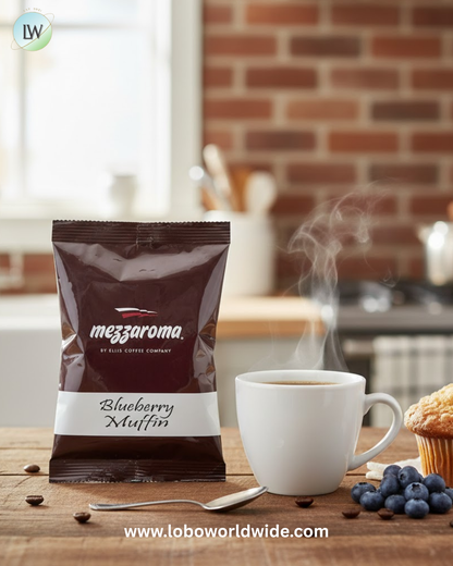 Ellis Mezzaroma 2.5 oz. Coffee Packet - 24/Case (various flavours)