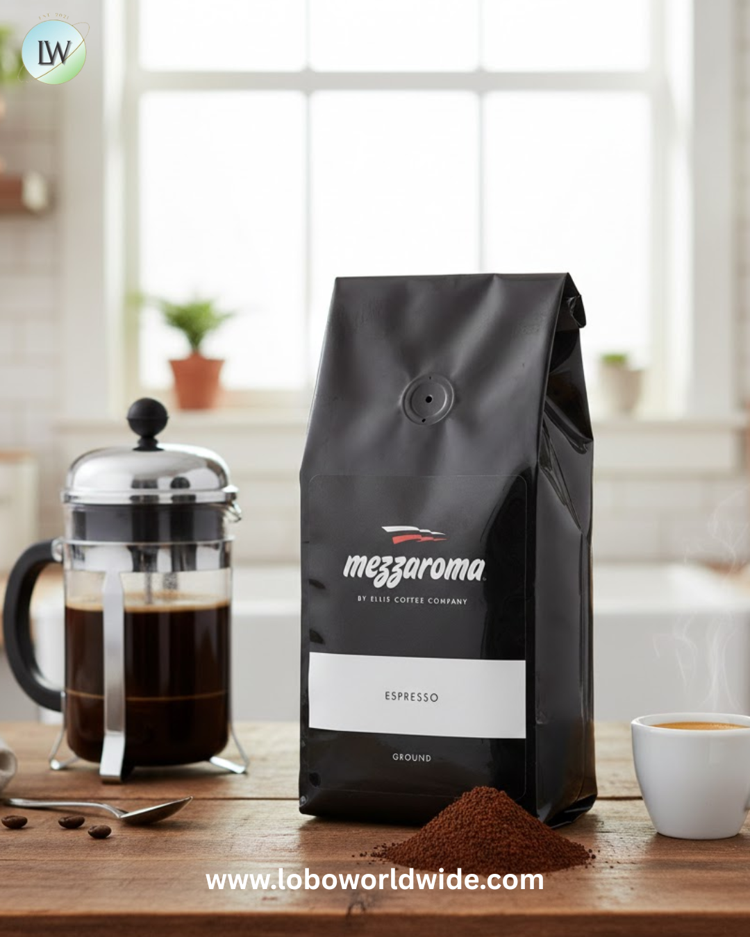 Ellis Mezzaroma Dark Ground Espresso 12 oz.