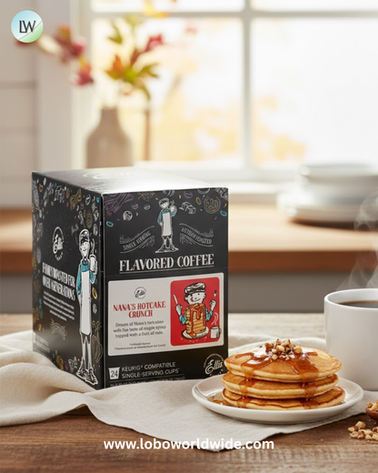 Ellis Coffee Single Serve Cups – 96/Case (Various Flavours)