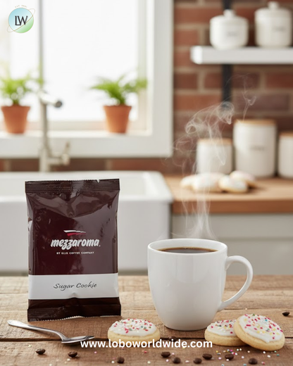 Ellis Mezzaroma 2.5 oz. Coffee Packet - 24/Case (various flavours)