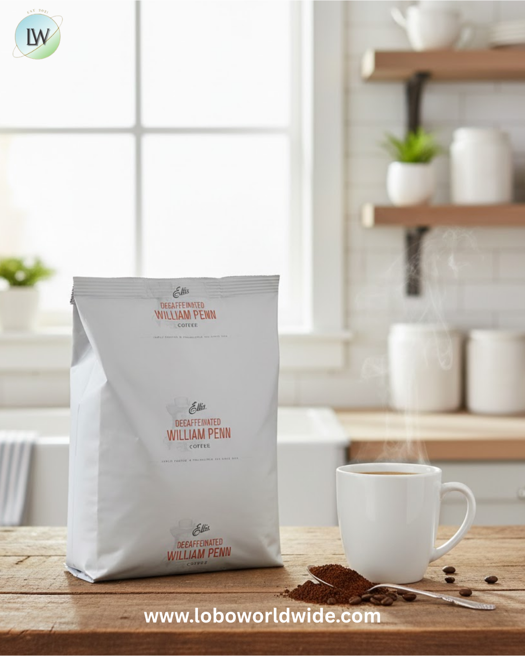 Ellis Whole Bean Coffee 2 lb. (Various Flavours)