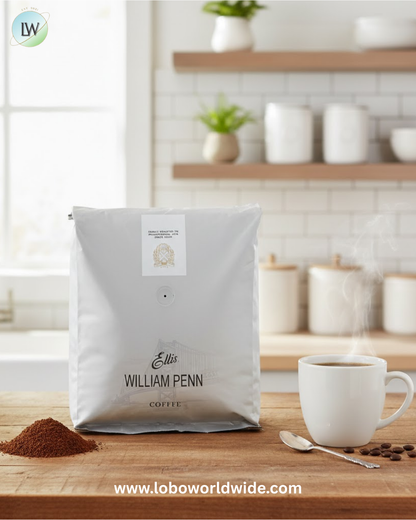 Ellis Whole Bean Coffee 2 lb. (Various Flavours)