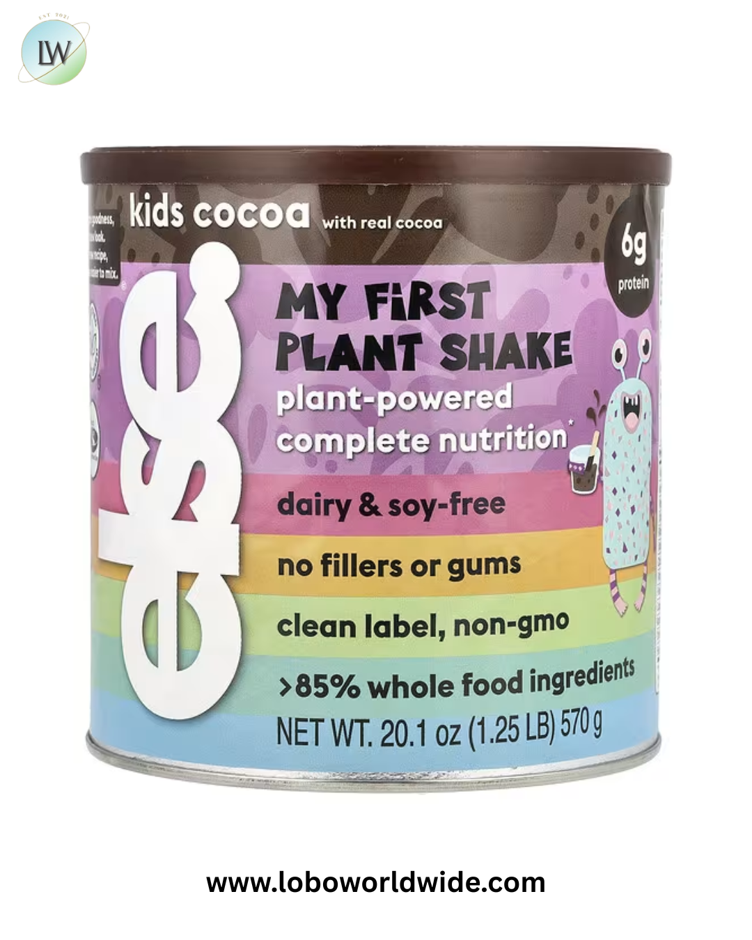 Else, Kids, My First Plant Shake, Cocoa , 1.25 lb (570 g)