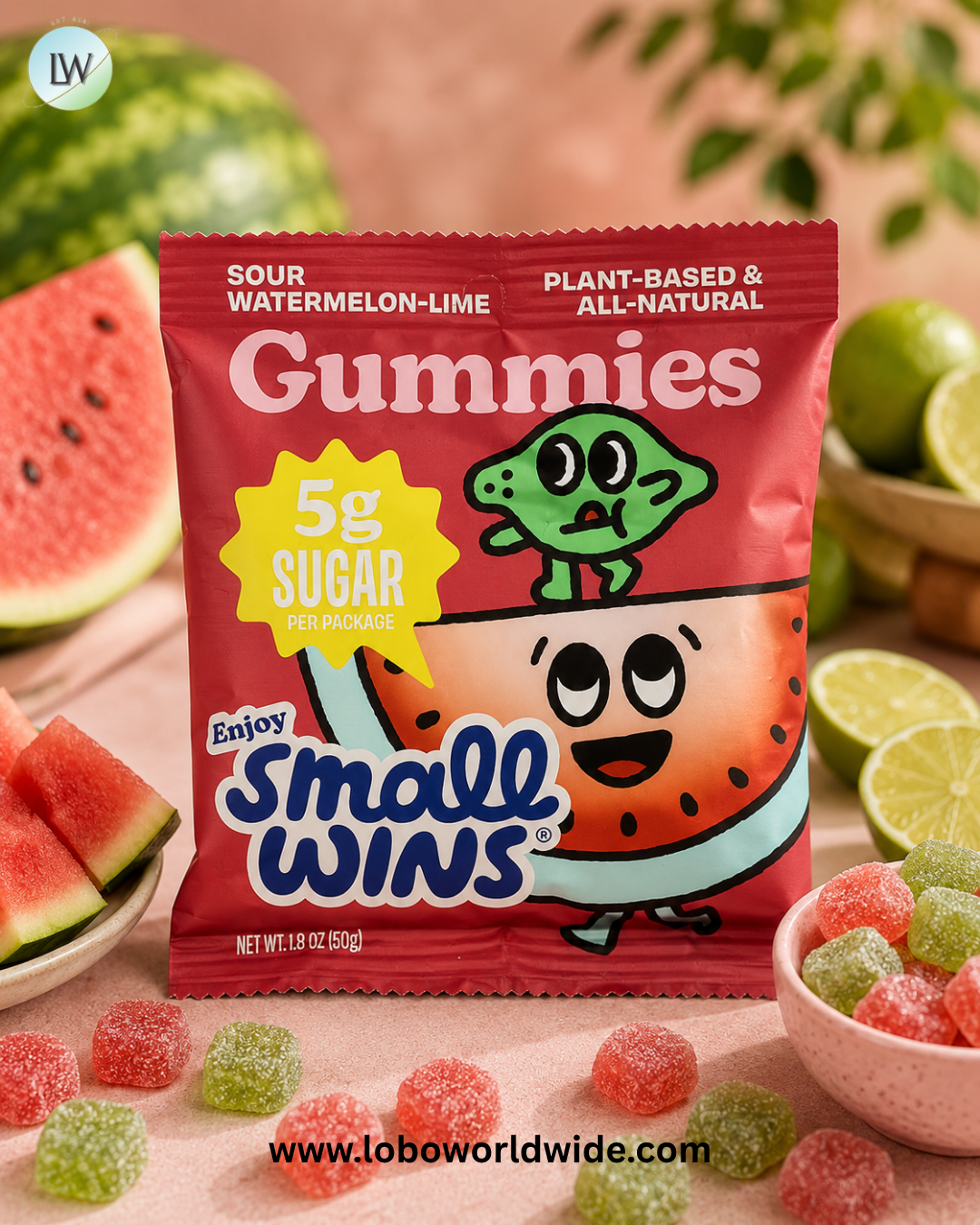 Enjoy Small Wins, Gummies, 1.8 oz (50 g)
