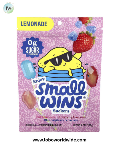 Enjoy Small Wins, Suckers, 12 Count, 4.23 oz (120 g)