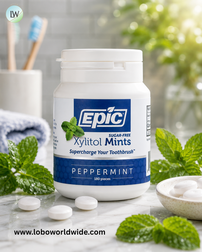 Epic Dental, Xylitol Mints, Sugar-Free, 180 Pieces