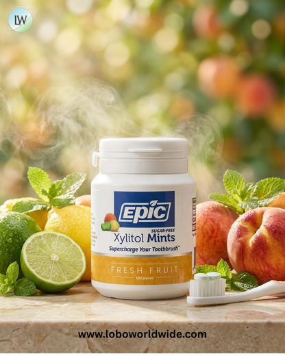 Epic Dental, Xylitol Mints, Sugar-Free, 180 Pieces
