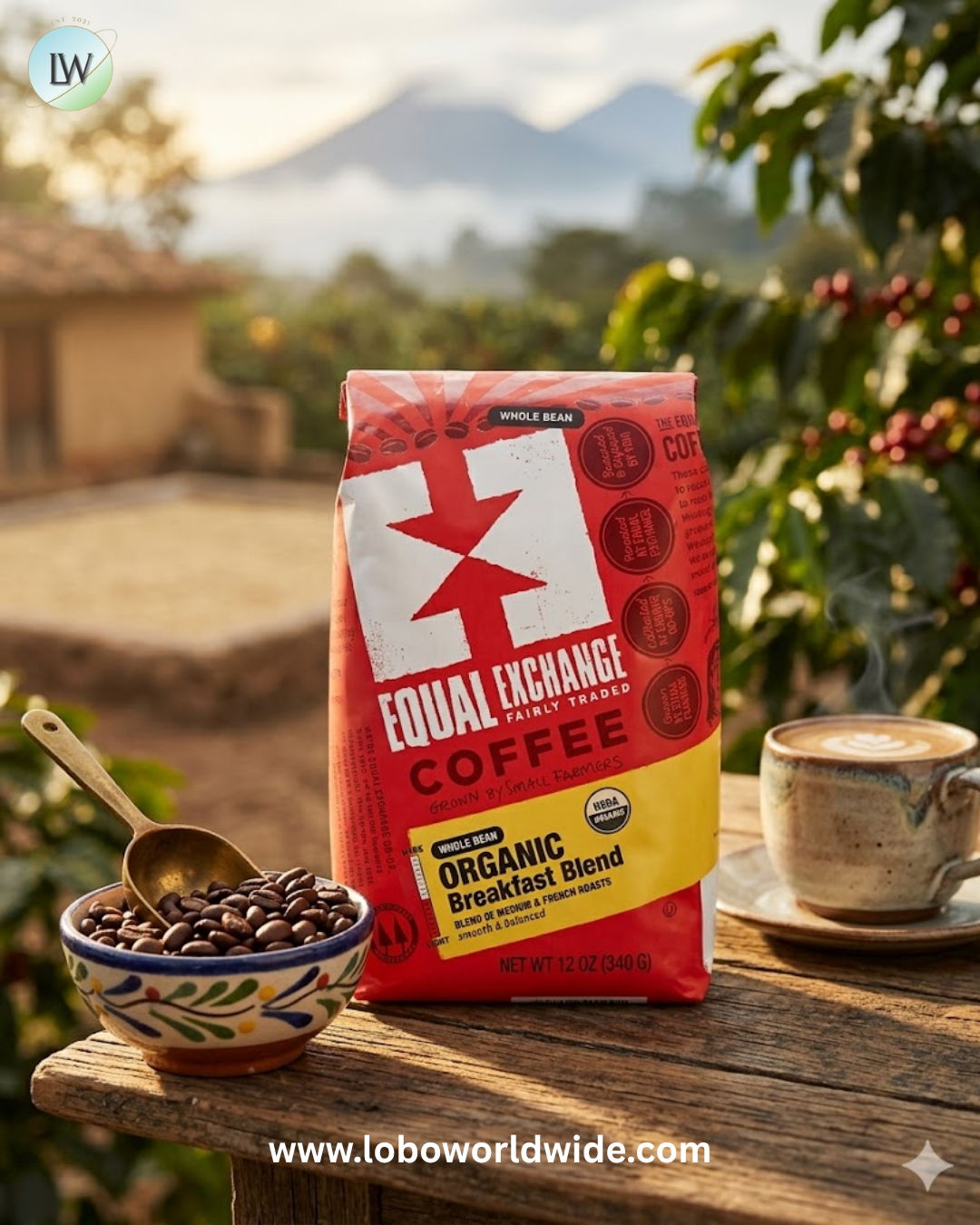 Equal Exchange, Organic Coffee, Whole Bean