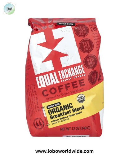 Equal Exchange, Organic Coffee, Whole Bean