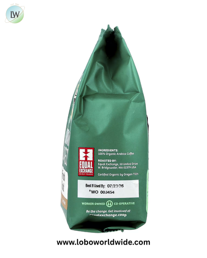 Equal Exchange, Organic Coffee, Ground, 9 oz (255 g)